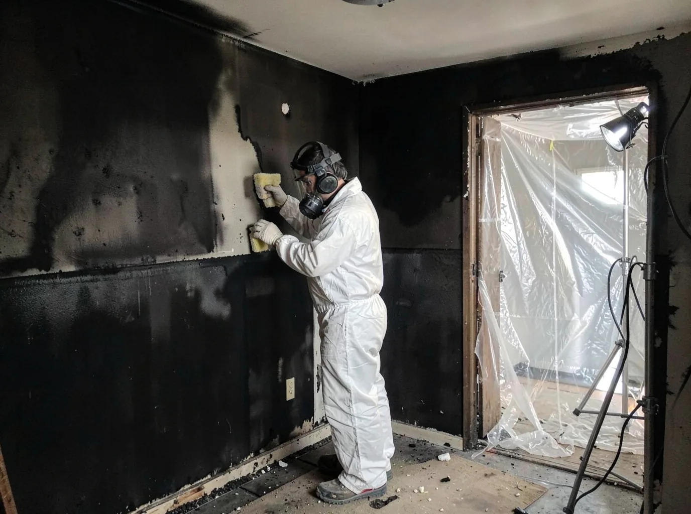 Fire Damage Restoration company in Midland, MD